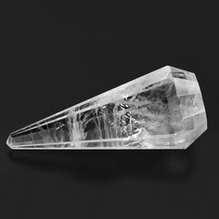 CRYSTAL LONG FACETED DROPS 36X16MM 42.65 Cts.