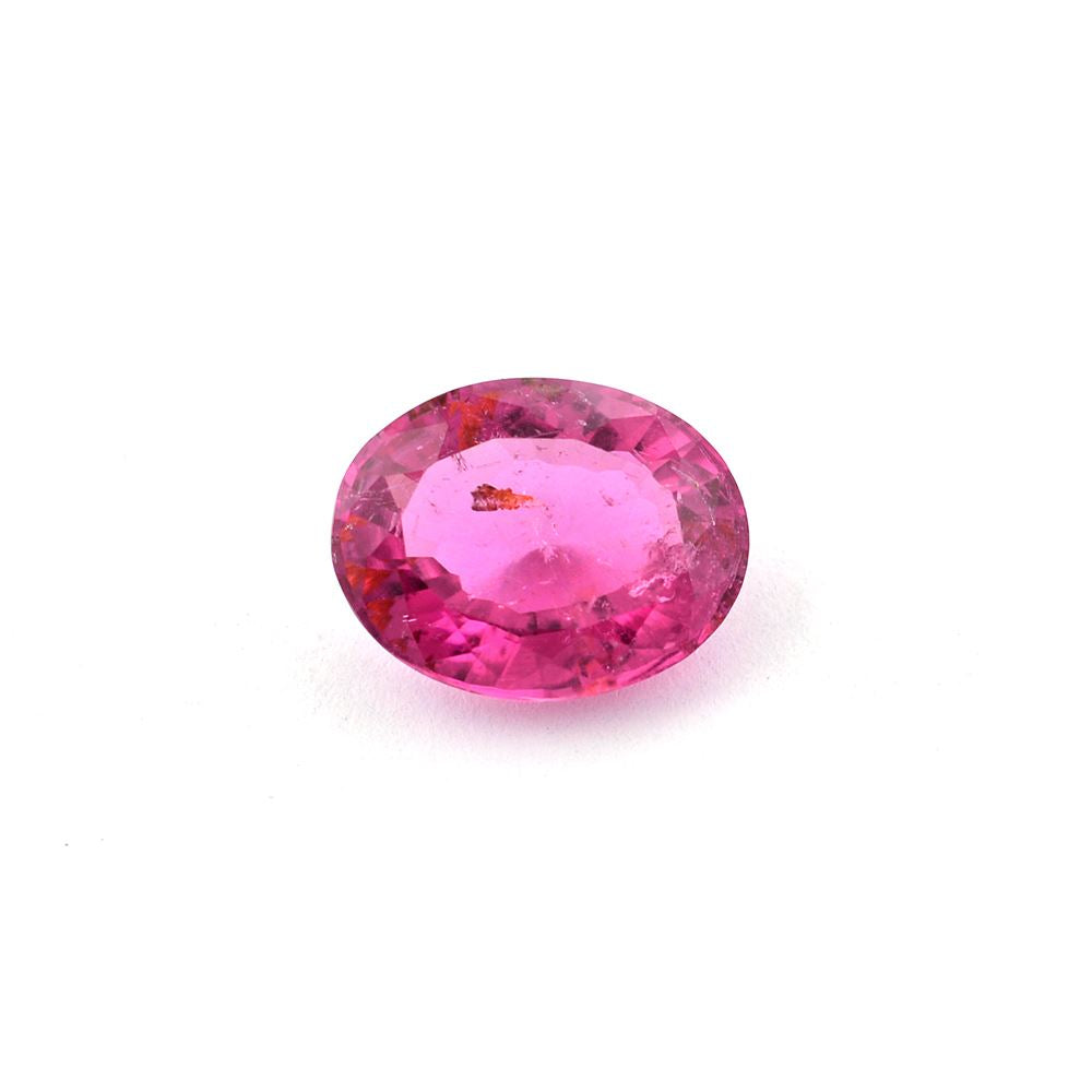 RUBELLITE CUT OVAL 13X10MM 5.10 Cts.