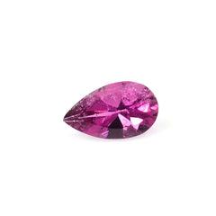 RUBELLITE CUT PEAR (LITE/HI) 5X3MM 0.22 Cts.