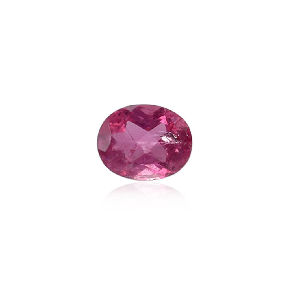 RUBELLITE TOURMALINE (MEDIUM/HI) CUT OVAL 5.00X4.00 MM 0.36 Cts.