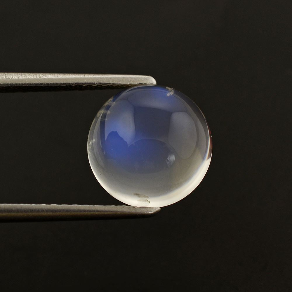 RAINBOW MOONSTONE ROUND CAB (AFRICAN) 10MM 3.80Cts.