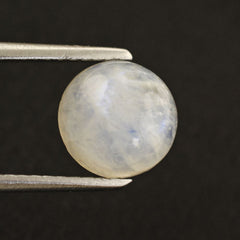 RAINBOW MOONSTONE ROUND CAB (SEMI CLOUDY) 8MM 1.97 Cts.