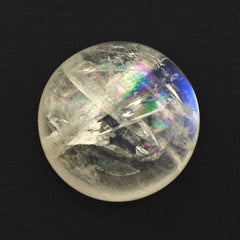 RAINBOW MOONSTONE ROUND CAB (CLOUDY) 10MM 4.93 Cts.