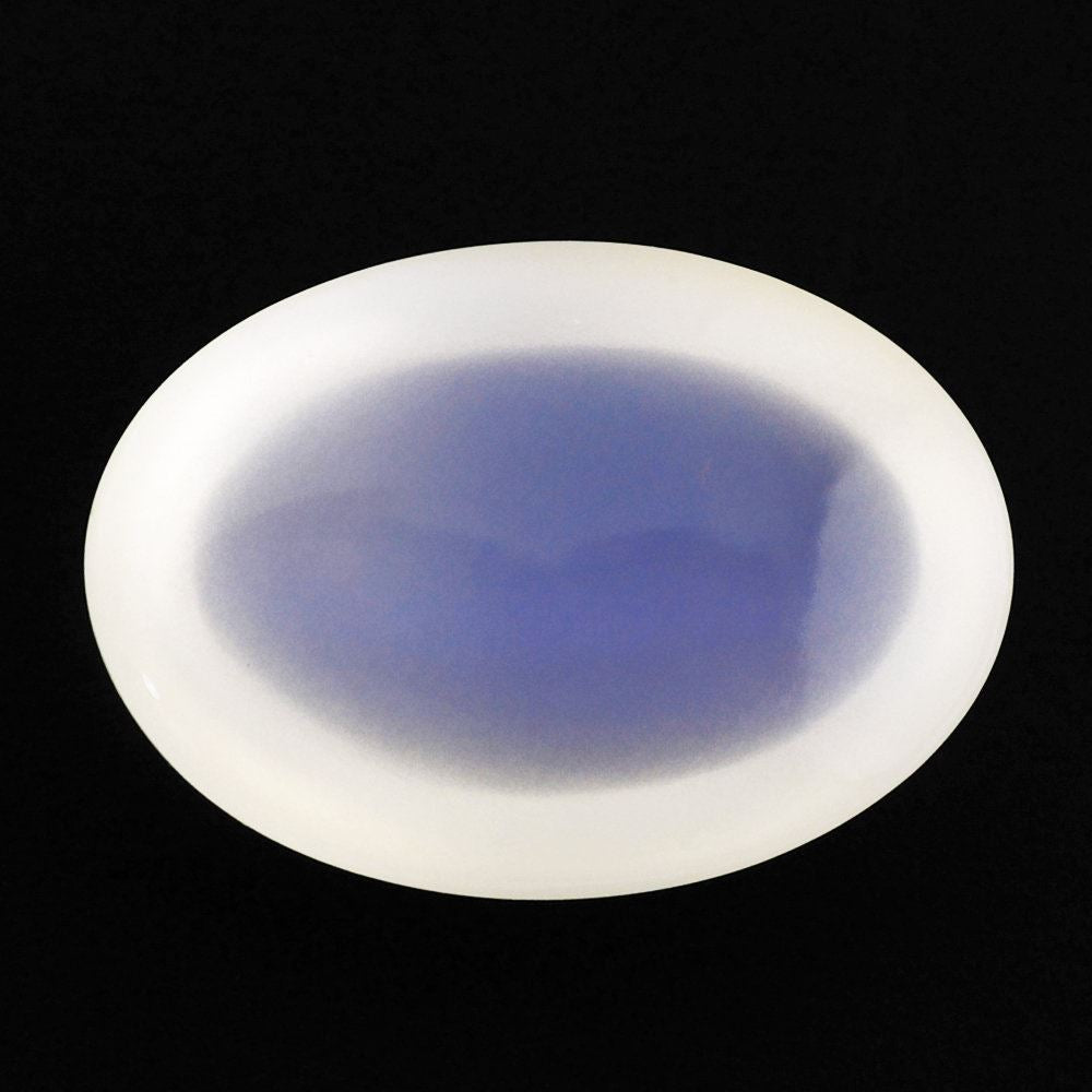 RAINBOW MOONSTONE (AFRICAN) OVAL CAB 14X10MM 5.92 Cts.