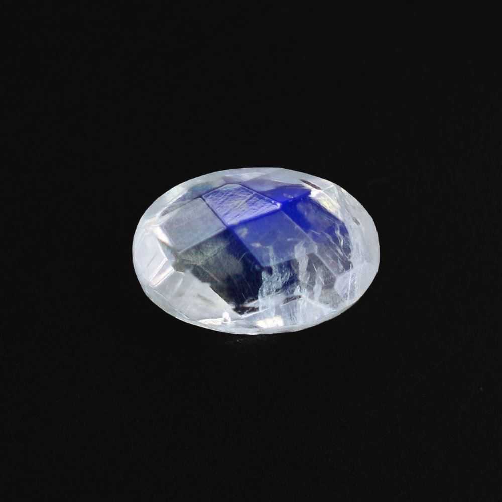 RAINBOW MOONSTONE BRIOLETTE OVAL (CLEAN TO VSI) 6X4MM 0.49 Cts.