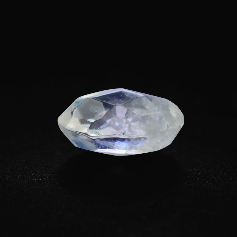 RAINBOW MOONSTONE BRIOLETTE OVAL (CLEAN TO VSI) 6X4MM 0.49 Cts.