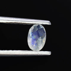 RAINBOW MOONSTONE BRIOLETTE OVAL (CLEAN TO VSI) 6X4MM 0.49 Cts.