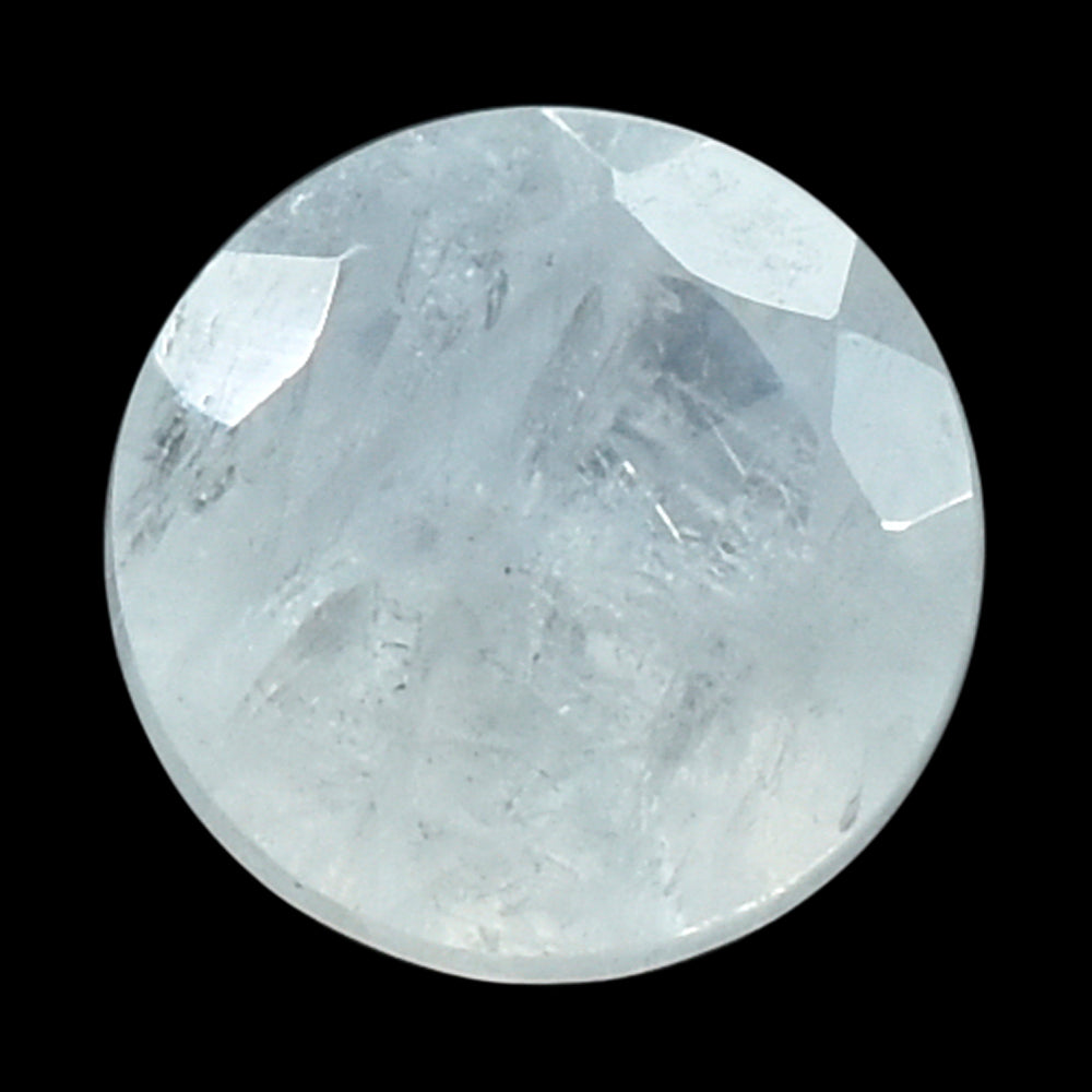 RAINBOW MOONSTONE DIAMOND CUT ROUND (CLOUDY) 4MM 0.23 Cts.