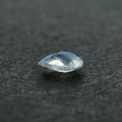 RAINBOW MOONSTONE ROSE CUT BRIOLETTE PEAR (SI) 6X4MM 0.43 Cts.