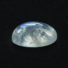 RAINBOW MOONSTONE PLAIN OVAL CAB 12X10MM 4.77 Cts.