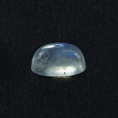 RAINBOW MOONSTONE PLAIN OVAL CAB 8X6MM 1.39 Cts.