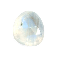 RAINBOW MOONSTONE ROSE CUT TRILLIONISH 10X8.50MM 2.62 Cts.