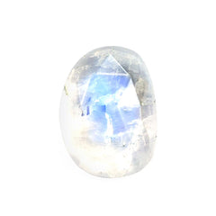 RAINBOW MOONSTONE ROSE CUT TRILLIONISH 10X7.30MM 2.00 Cts.