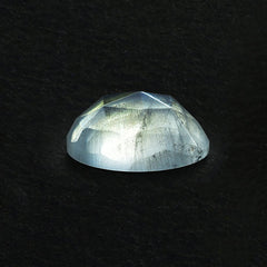 RAINBOW MOONSTONE ROSE CUT TRILLIONISH 10.50X8.80MM 2.84 Cts.