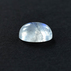 RAINBOW MOONSTONE PLAIN OVAL CAB (SEMI CLOUDY)(CLEAN) 10.00X8.00 MM 2.82 Cts.