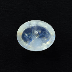 RAINBOW MOONSTONE PLAIN OVAL CAB (SEMI CLOUDY)(CLEAN) 10.00X8.00 MM 2.82 Cts.