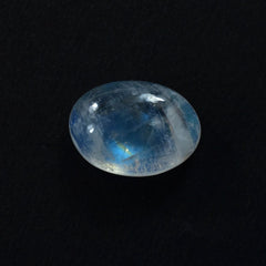 RAINBOW MOONSTONE PLAIN OVAL CAB (SEMI CLOUDY)(SI) 14.00X10.00 MM 6.10 Cts.