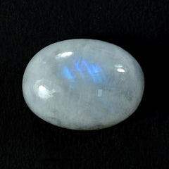 RAINBOW MOONSTONE PLAIN OVAL CAB (CLOUDY) 16.00X12.00 MM 8.40 Cts.