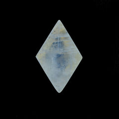 RAINBOW MOONSTONE TABLE TOP FACETED KITE SHAPE CAB (CLOUDY)(NICE BLUE SHINE) 16.00X10.00 MM 3.64 Cts.