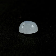 RAINBOW MOONSTONE PLAIN ROUND CAB (CLOUDY)(NICE BLUE SHINE) 5.00X5.00 MM 0.54 Cts.