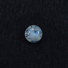 RAINBOW MOONSTONE PLAIN ROUND CAB (CLOUDY)(NICE BLUE SHINE) 3.00X3.00 MM 0.14 Cts.