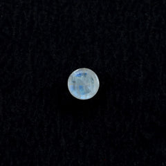 RAINBOW MOONSTONE PLAIN ROUND CAB (CLOUDY)(NICE BLUE SHINE) 3.00X3.00 MM 0.14 Cts.