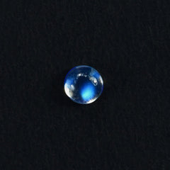 RAINBOW MOONSTONE ROUND CAB (CLEAN TO SI) 4.00X4.00 MM 0.28 Cts.