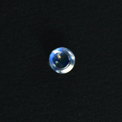 RAINBOW MOONSTONE PLAIN ROUND CAB (CLEAN TO VSI) 3.25X3.25 MM 0.18 Cts.