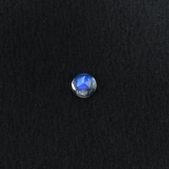 RAINBOW MOONSTONE ROSE CUT ROUND CAB (CLEAN)(SI) 3.00X3.00 MM 0.05 Cts.