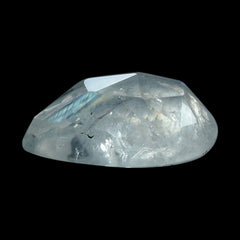 RAINBOW MOONSTONE ROSE CUT PEAR CAB (SEMI CLOUDY) 12.00X9.00 MM 3.25 Cts.