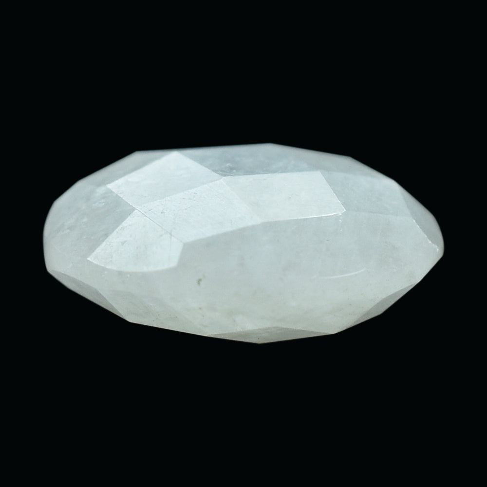 RAINBOW MOONSTONE (CLOUDY) CHECEKER CUT BRIOLETTE ROUND 12.00X12.00 MM 4.83 Cts.