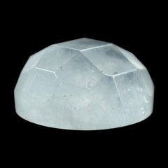 RAINBOW MOONSTONE (CLOUDY) CHECKER CUT ROUND CAB 6.00X6.00 MM 0.68 Cts.