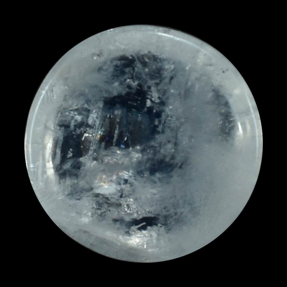 RAINBOW MOONSTONE (CLOUDY) PLAIN ROUND CAB 8.00X8.00 MM 1.90 Cts.