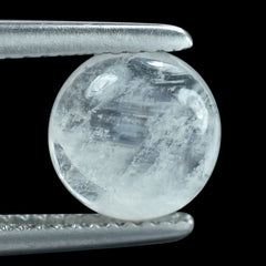 RAINBOW MOONSTONE (CLOUDY) PLAIN ROUND CAB 8.00X8.00 MM 1.90 Cts.