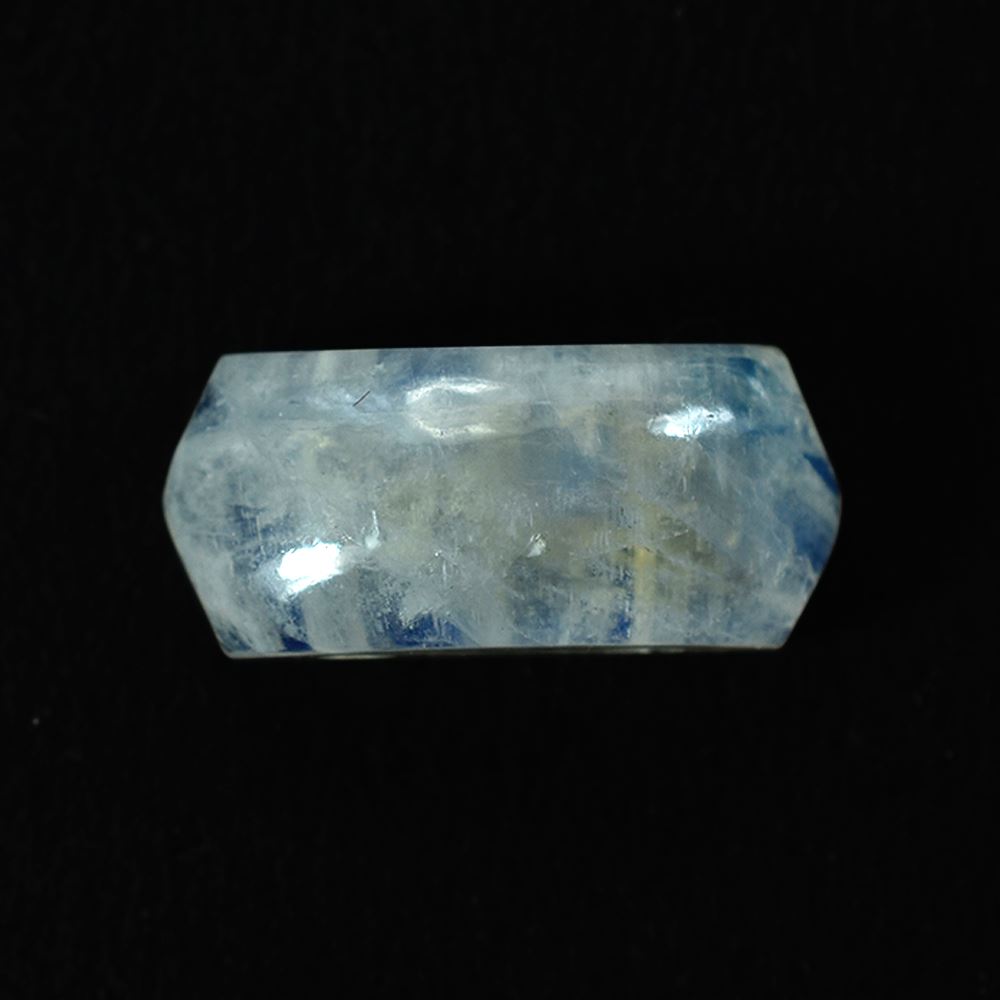 RAINBOW MOONSTONE CAB OCTAGON TWO DRILL (CLOUDY) 15.00X7.00 MM 3.62 Cts.