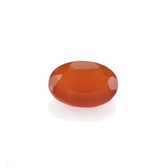 RED ONYX CUT OVAL 6X4MM 0.38 Cts.