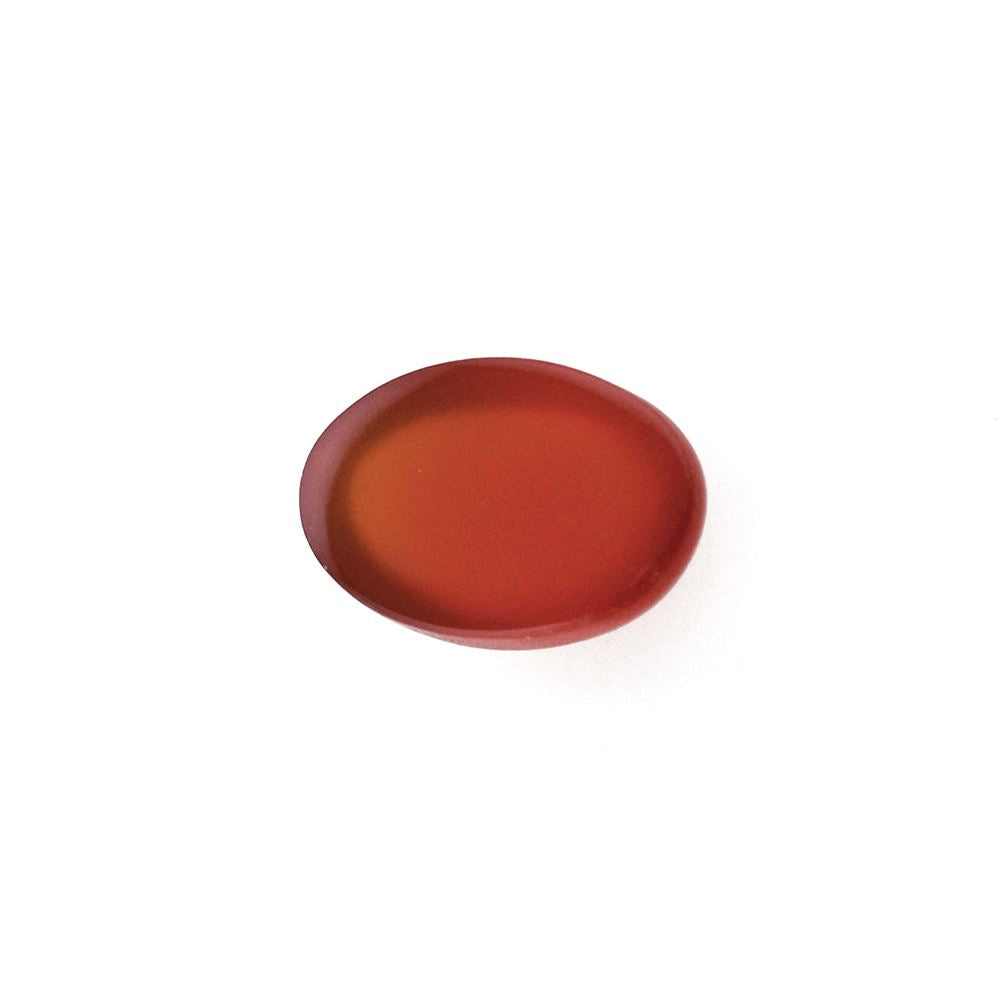 RED ONYX OVAL CAB 6X4MM 0.46 Cts.