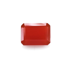 RED ONYX CUT OCTAGON 8X6MM 1.57 Cts.