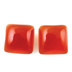 RED ONYX SQUARE CAB 6MM 1.08 Cts.