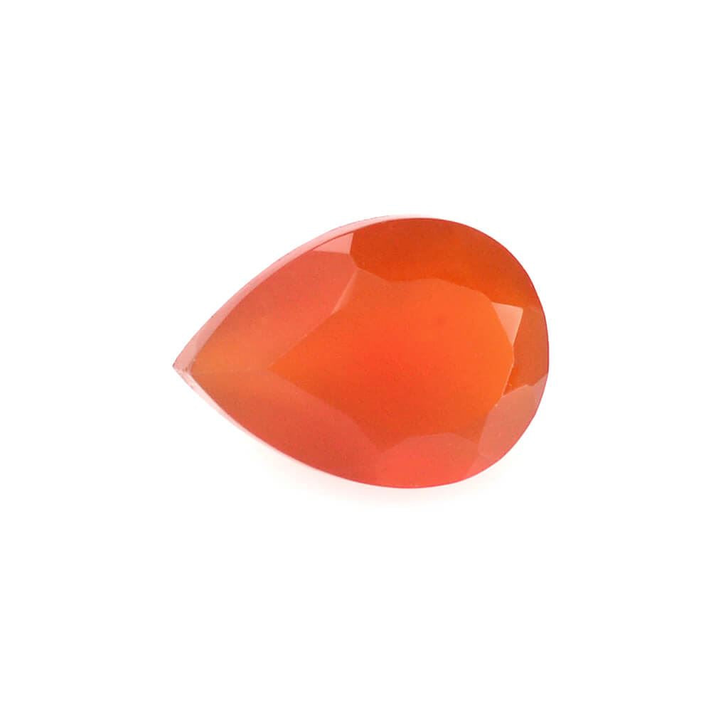 RED ONYX CUT PEAR 7X5MM 0.65 Cts.