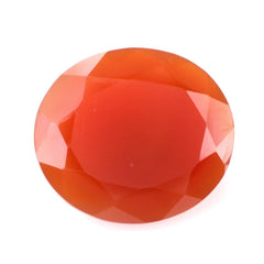 RED ONYX CUT OVAL 16X14MM 9.91 Cts.