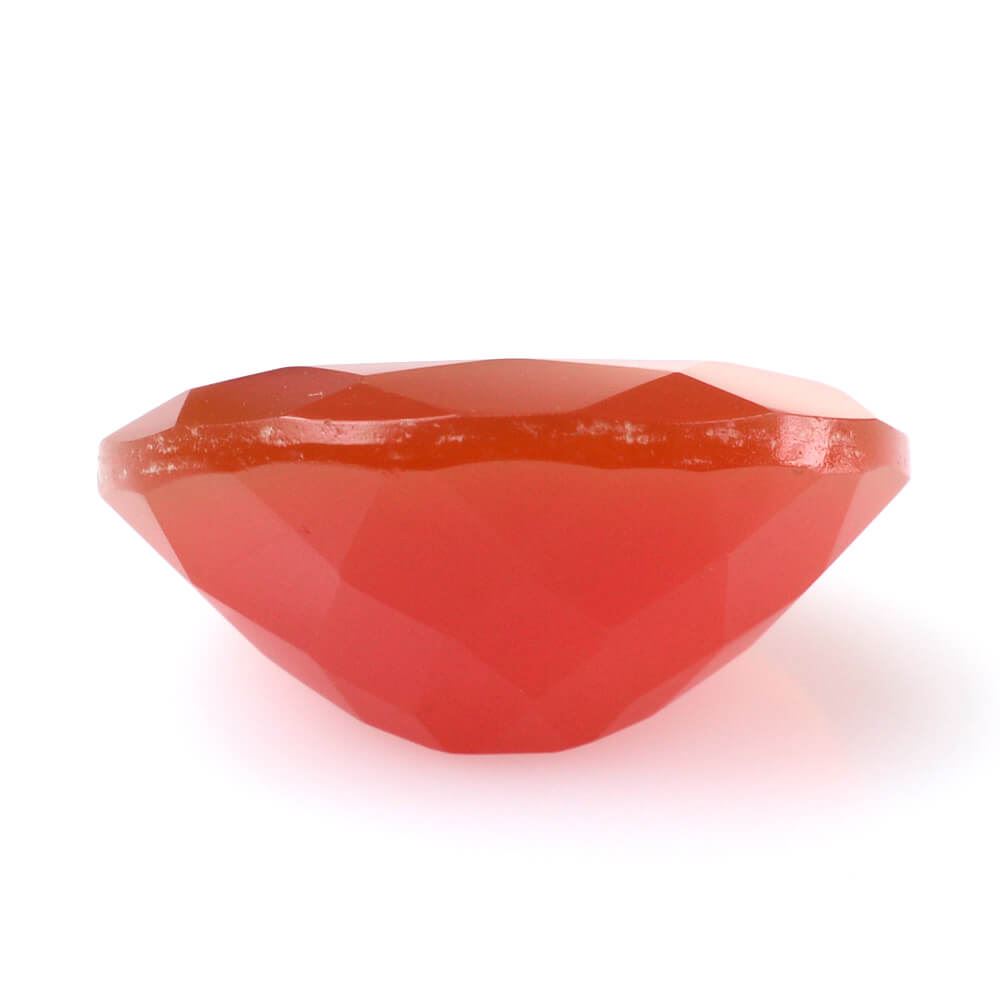 RED ONYX CUT OVAL 16X14MM 9.91 Cts.