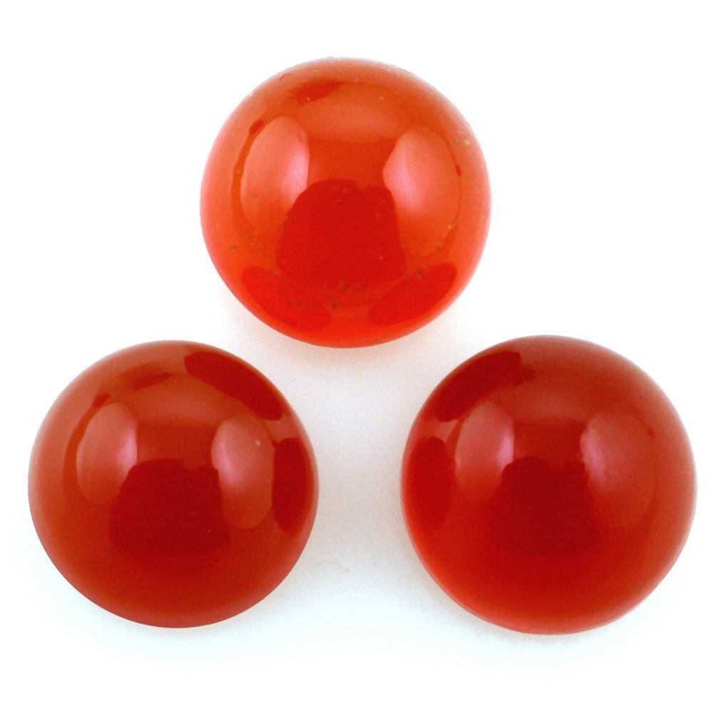 RED ONYX ROUND CAB 6MM 0.95 Cts.