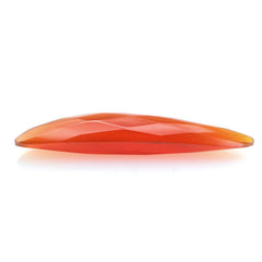 RED ONYX BRIOLETTE HALF PEAR 27X7MM 3.93 Cts.