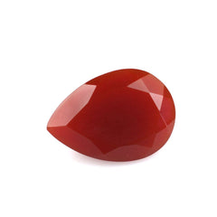 RED ONYX CUT PEAR 10X7MM 1.35 Cts.