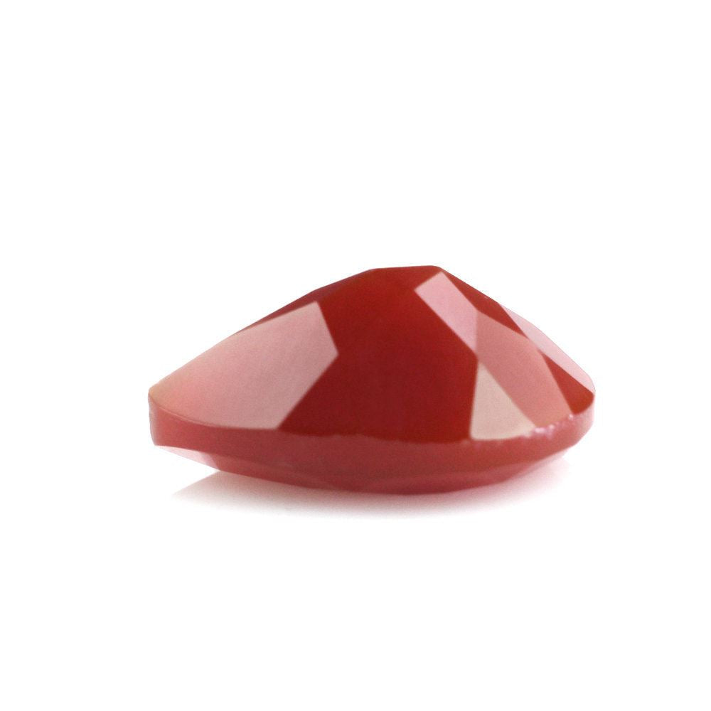 RED ONYX CUT PEAR 10X7MM 1.35 Cts.