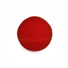RED ONYX CHECKER CUT BULLET CAB (DARK) 10MM 5.85 Cts.
