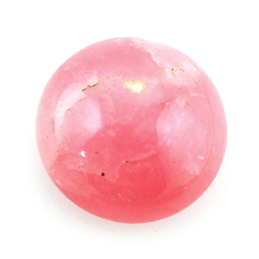 RHODOCHROSITE ROUND CAB (PINKISH RED) 8MM 2.41 Cts.