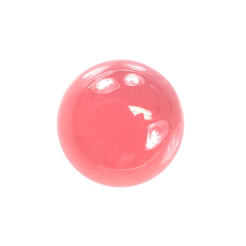 RHODOCHROSITE PLAIN ROUND CAB (CLEAN) 8.00MM 2.84 Cts.