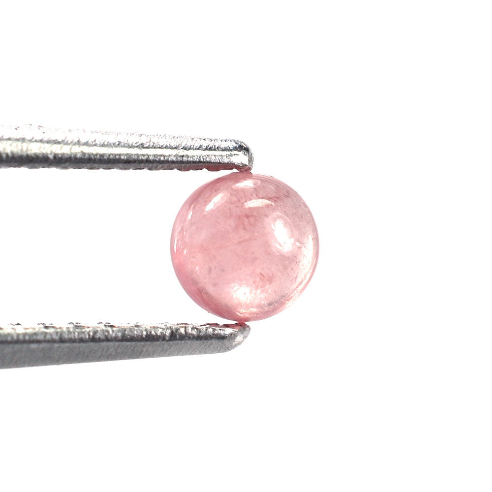 RHODOCHROSITE PLAIN ROUND CAB (CLEAN) 4.00MM 0.31 Cts.